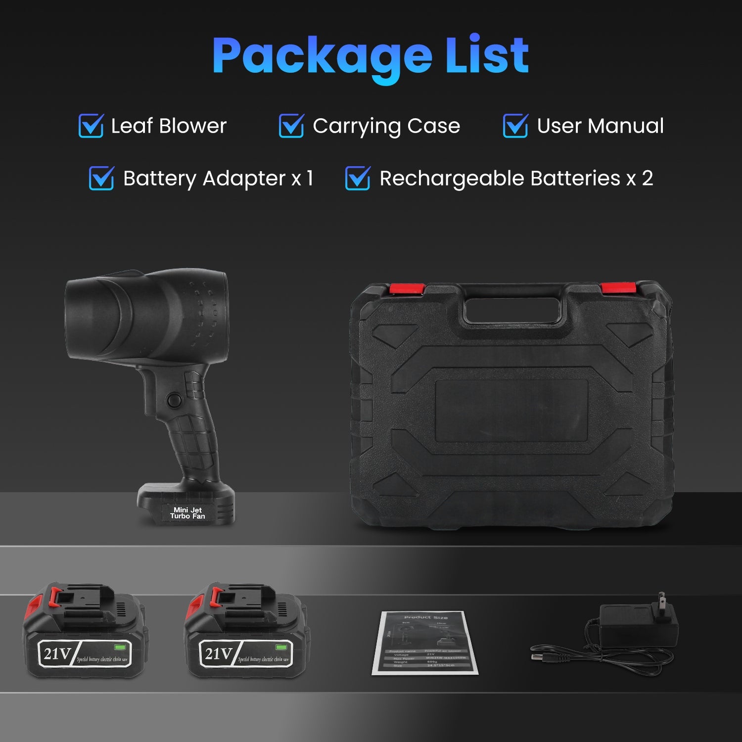 Mini Cordless Leaf Blower
