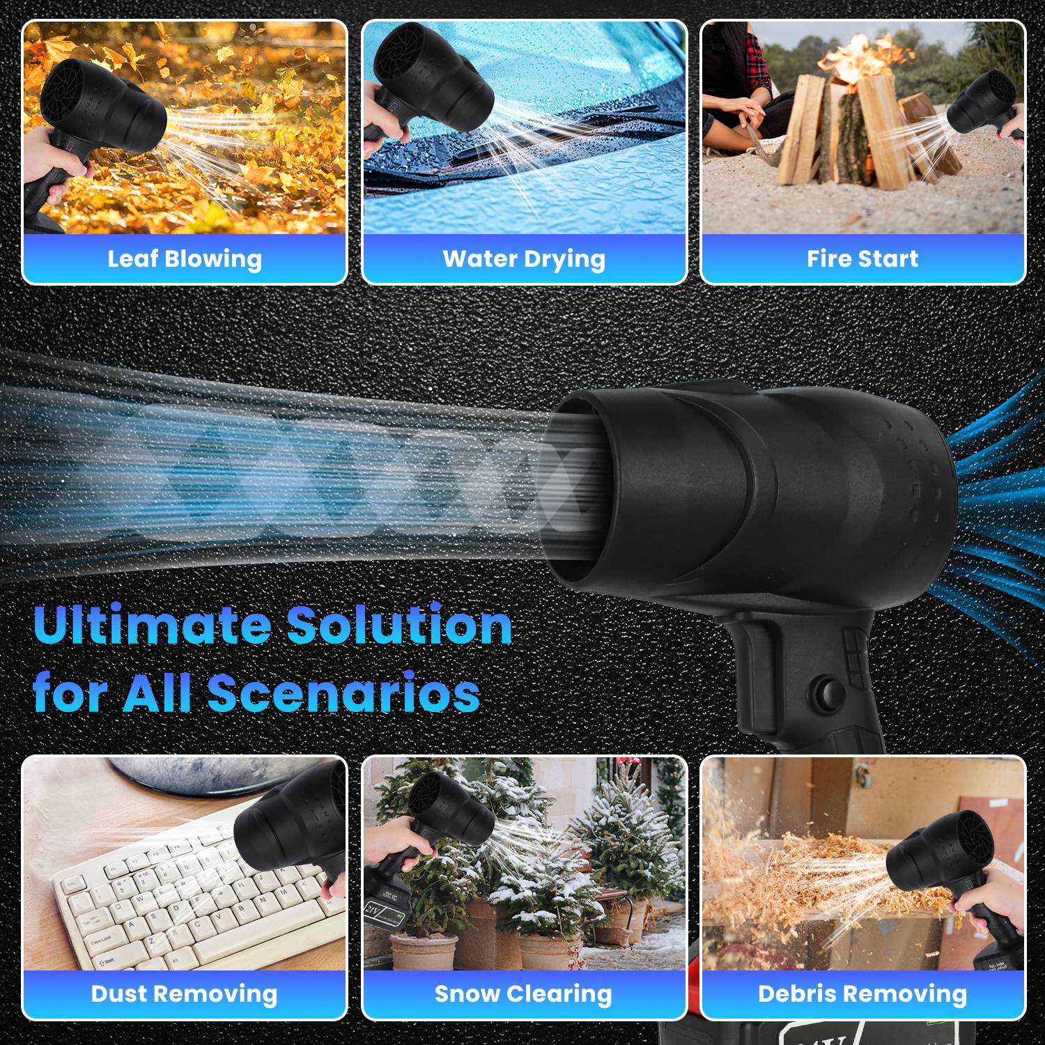 Mini Cordless Leaf Blower