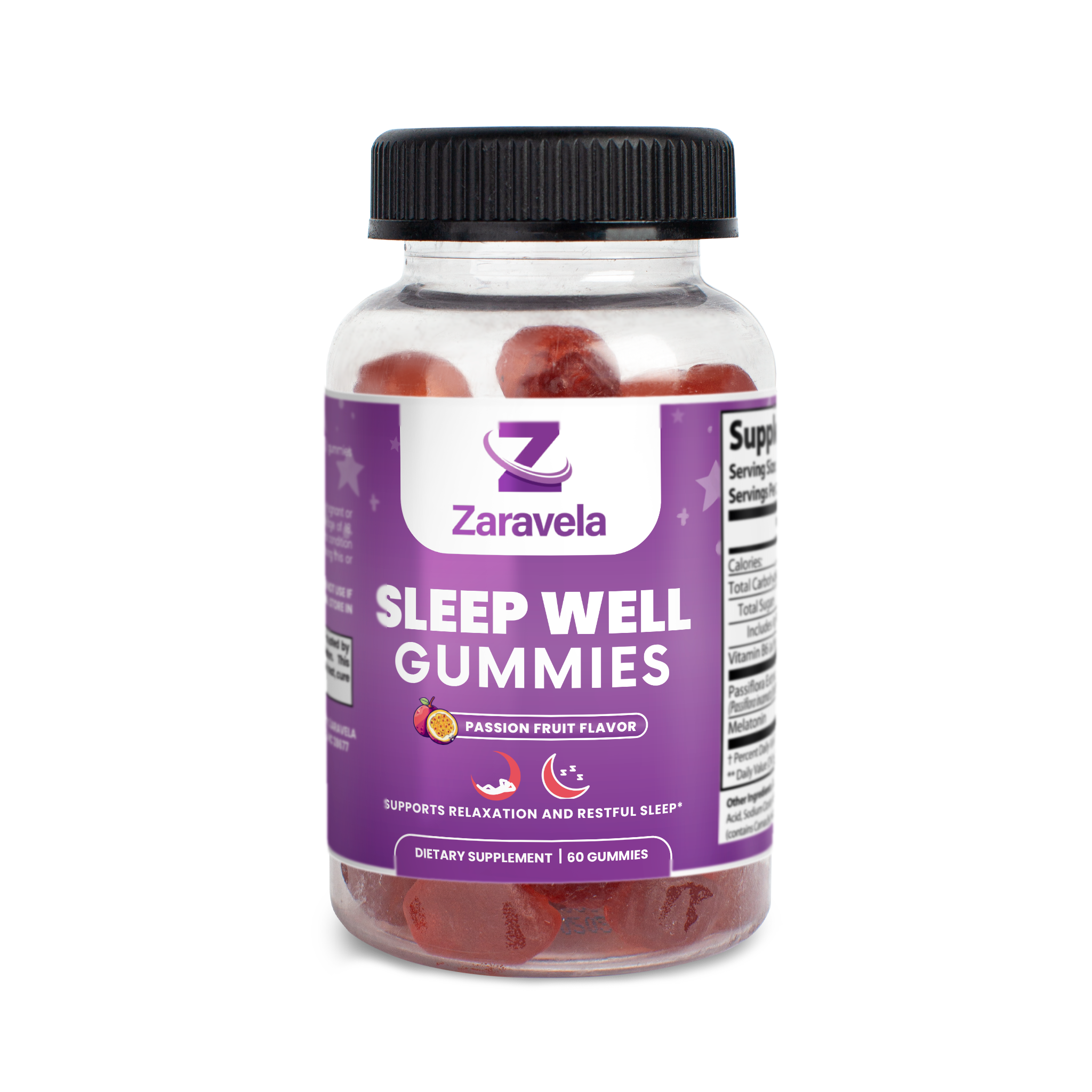 Sleep Well Gummies – Passion Fruit